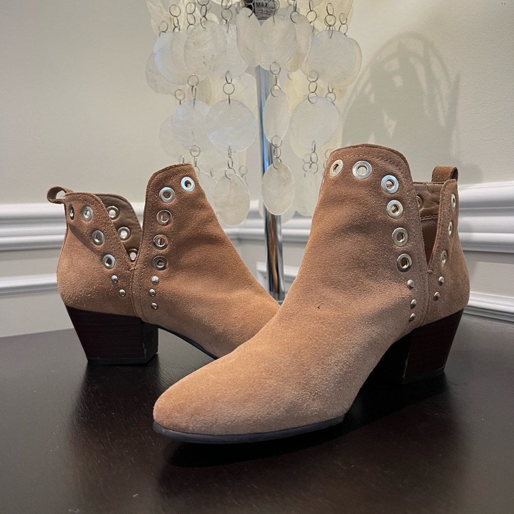 SAM EDELMAN Suede Booties